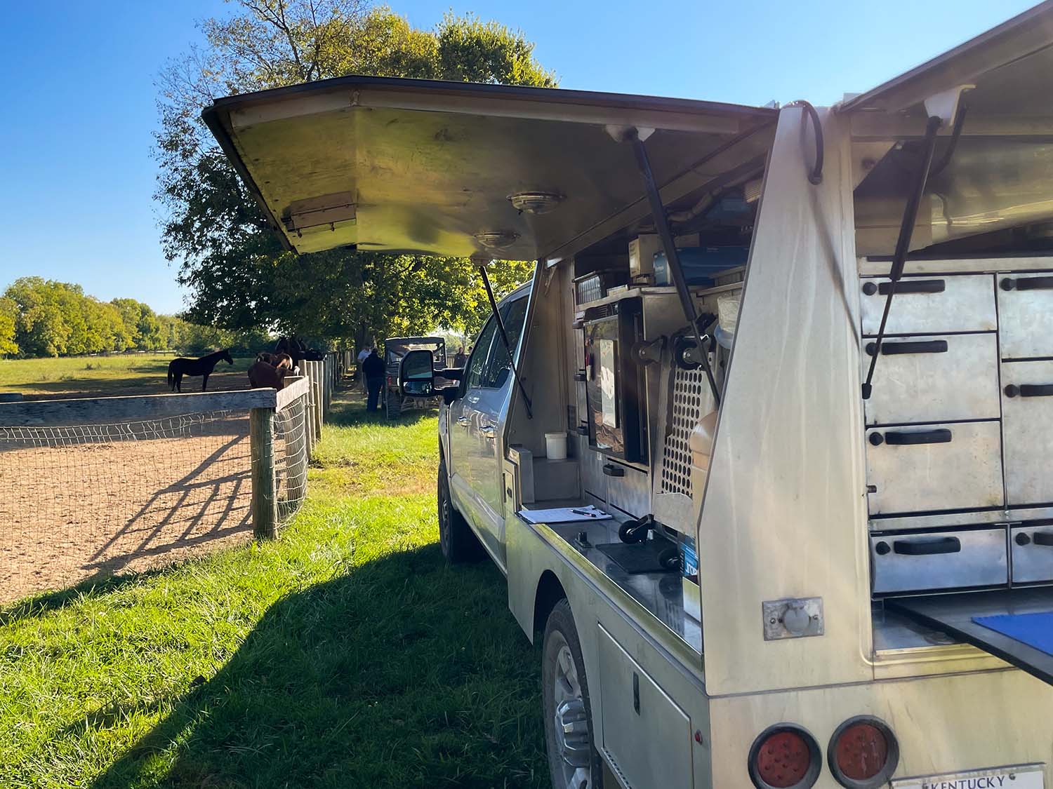 Vet Truck at the Pasture